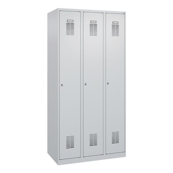 Garderobekast »Basis PLUS« 3x1 met cilinderslot