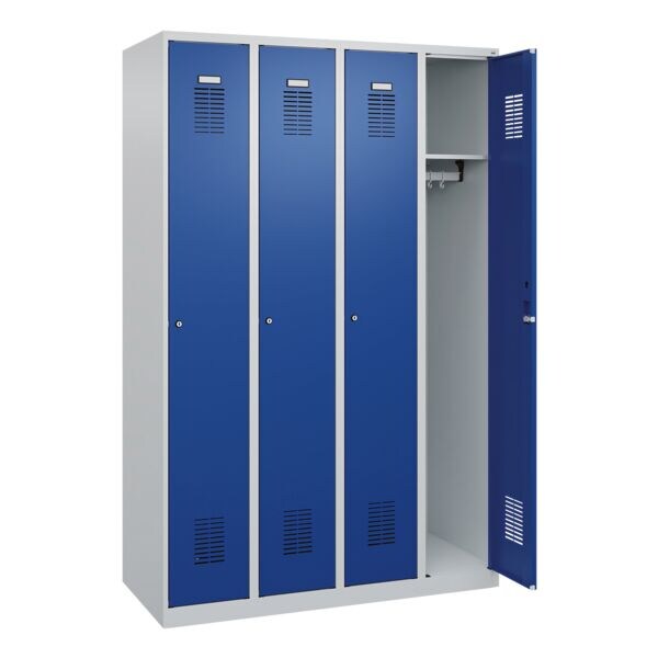 Garderobekast »Basis PLUS« 4x1 met cilinderslot