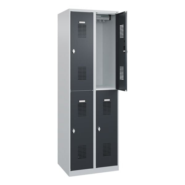 Garderobekast »Basis PLUS« 2x2 met draaislot