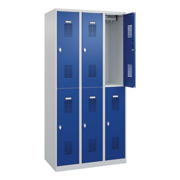 Garderobekast »Basis PLUS« 3x2 met draaislot