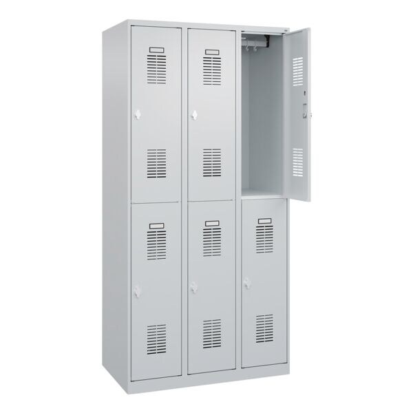 Garderobekast »Basis PLUS« 3x2 met draaislot