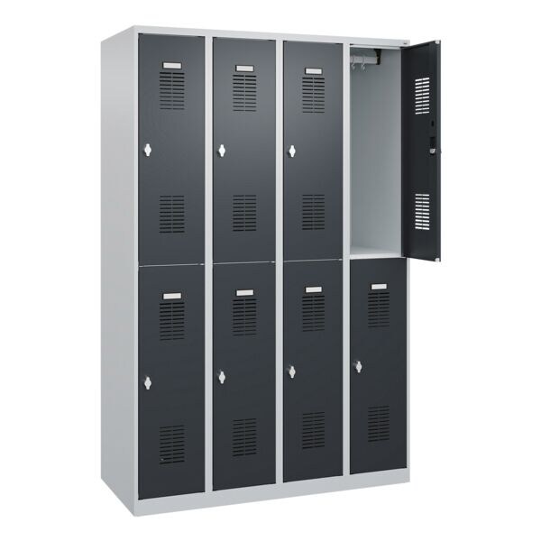 Garderobekast »Basis PLUS« 4x2 met draaislot