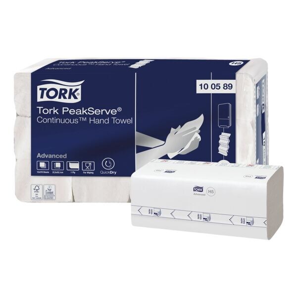 Doorlopende papieren handdoekjes »PeakServe&reg; Continuous Advanced« voor H5 1-laa