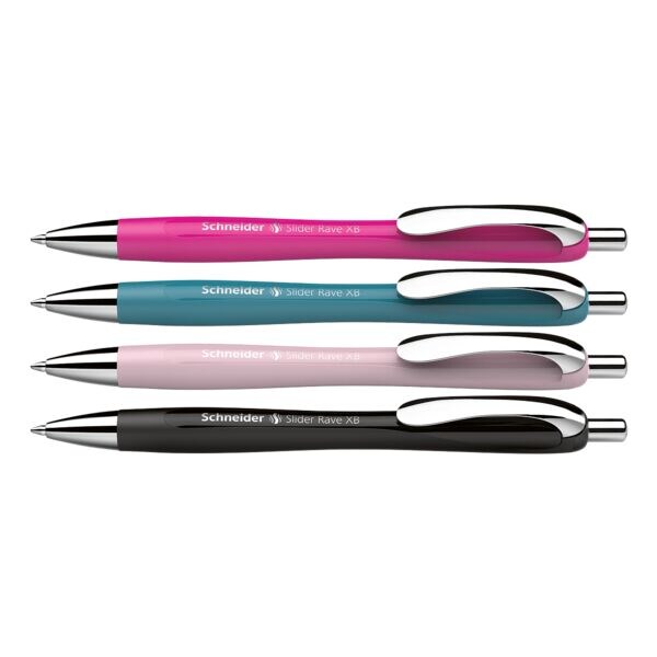 3+1 balpennen set »Slider Rave XB« Colour