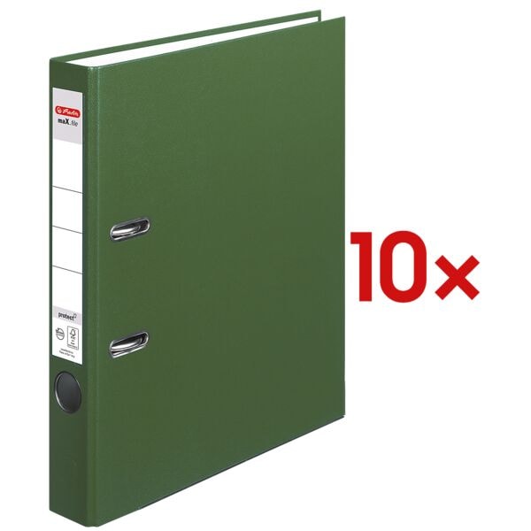 10x ordner »maX.file protect« smal