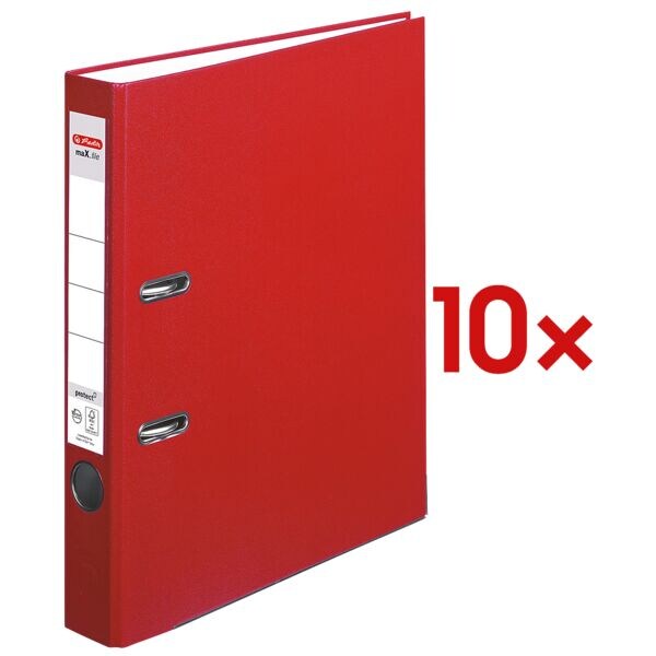 10x ordner »maX.file protect« smal