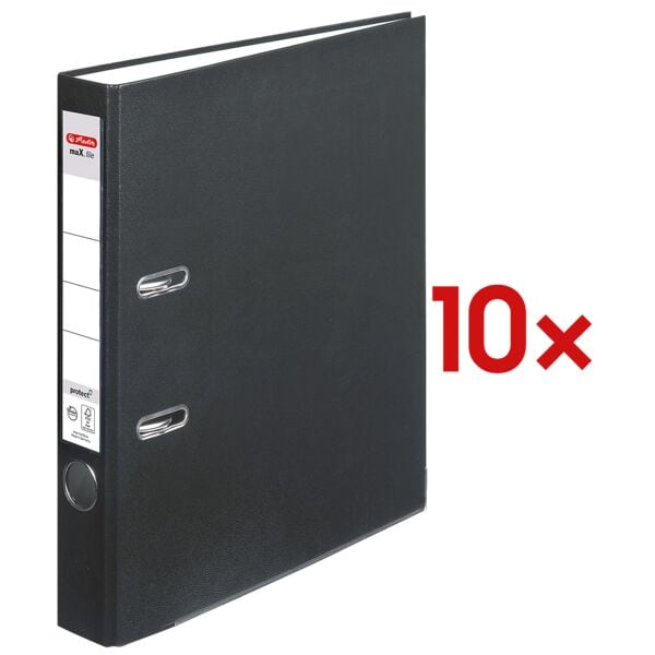 10x ordner »maX.file protect« smal