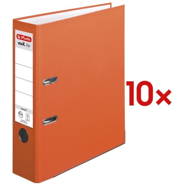 10x ordner »maX.file protect« breed