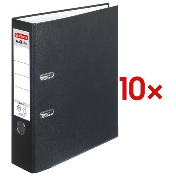 10x ordner »maX.file protect« breed