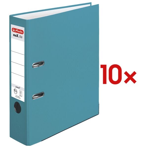10x ordner »maX.file protect« breed