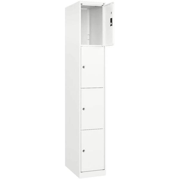 Kluisjeskast »Classic Plus korpus wit« 1x4 vakken