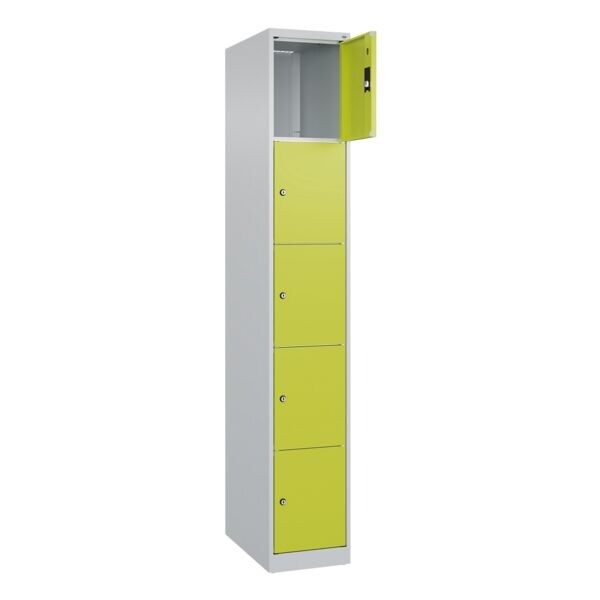 Kluisjeskast »Classic Plus korpus lichtgrijs« 1x5 vakken