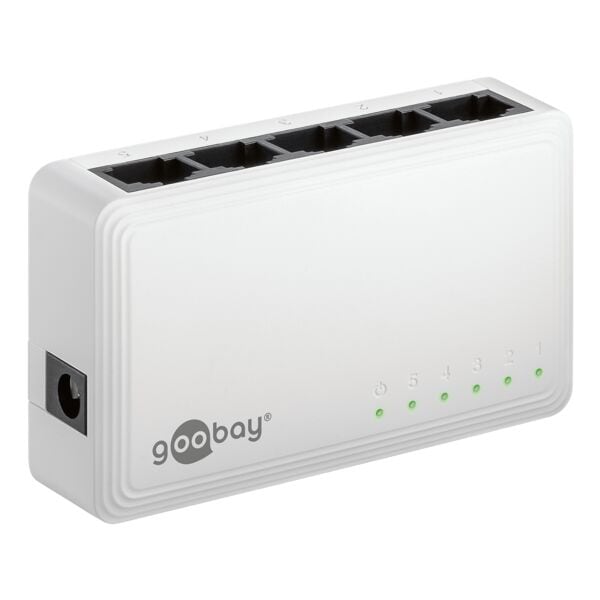 5-poorts Gigabit-netwerkswitch