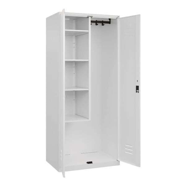 Kast met schoonmaakmiddelen »Classic Plus Korpus weiß« cilinderslot vakbreedte 4