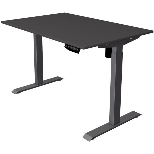 In hoogte verstelbaar bureau (elektrisch) »Move 1« 120 cm antraciet frame