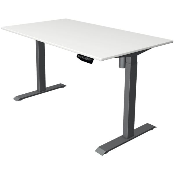 In hoogte verstelbaar bureau (elektrisch) »Move 1« 140 cm antraciet frame