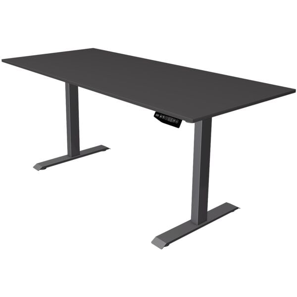 In hoogte verstelbaar bureau (elektrisch) »Move 1« 180 cm antraciet frame
