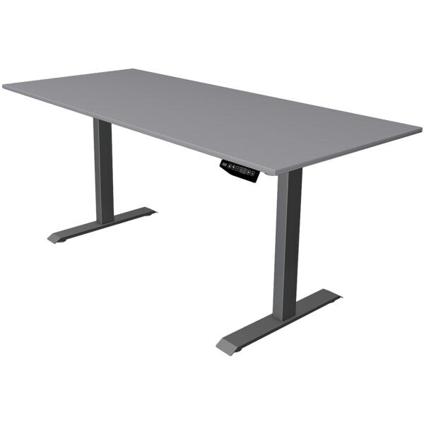 In hoogte verstelbaar bureau (elektrisch) »Move 1« 180 cm antraciet frame