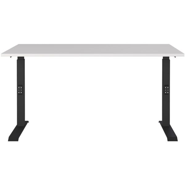 In hoogte verstelbaar bureau (handmatig) »Downey« 140 cm