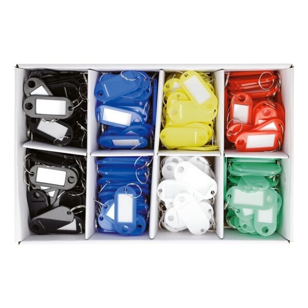 Set van 200 sleutelhangers