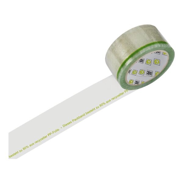 Verpakkingstape groen 66 m x 50 mm