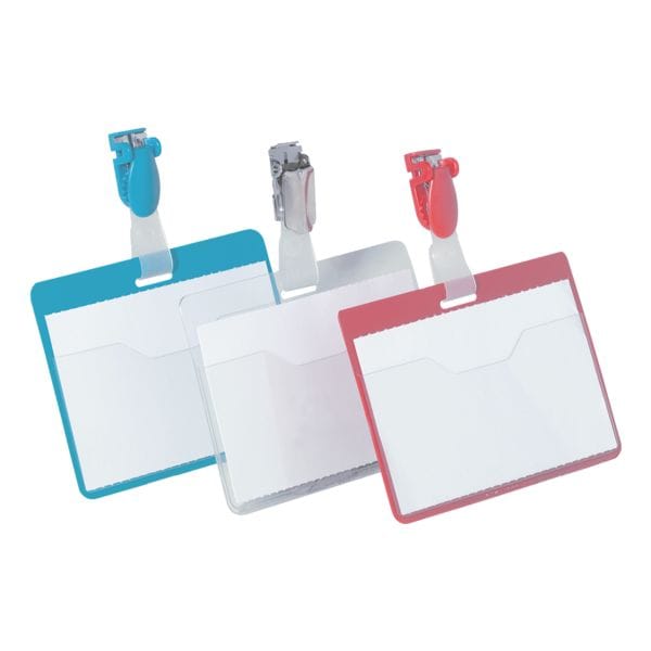 Gekleurde badges 90x60 mm