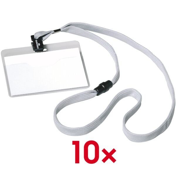 Badges »Textielkoord« - 10 stuks