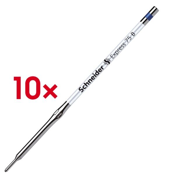 Set van 10 balpen vullingen »Express 75« 0,6 mm B