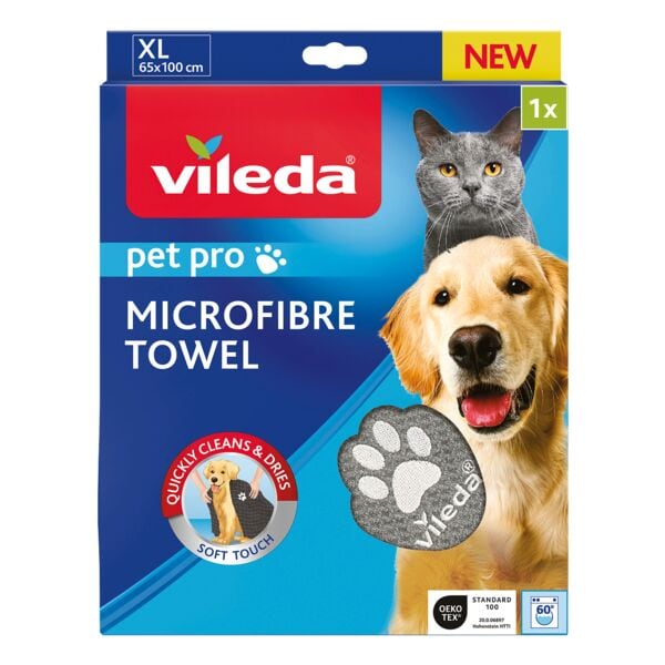 XL microvezel handdoek voor huisdieren »Pet Pro«