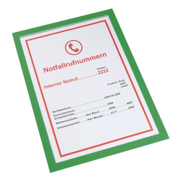 Set met 10 magnetische infolijsten »Premium« A4