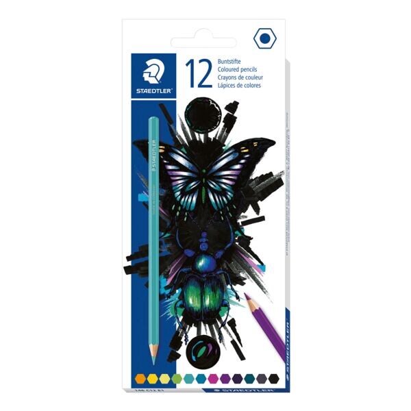 Set met 12 kleurpotloden »146 C Edition cool & cute«