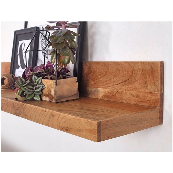 Wandplank acacia 60/24/17 cm