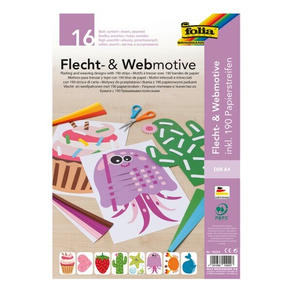 Knutselset »Flecht- und Webemotive«