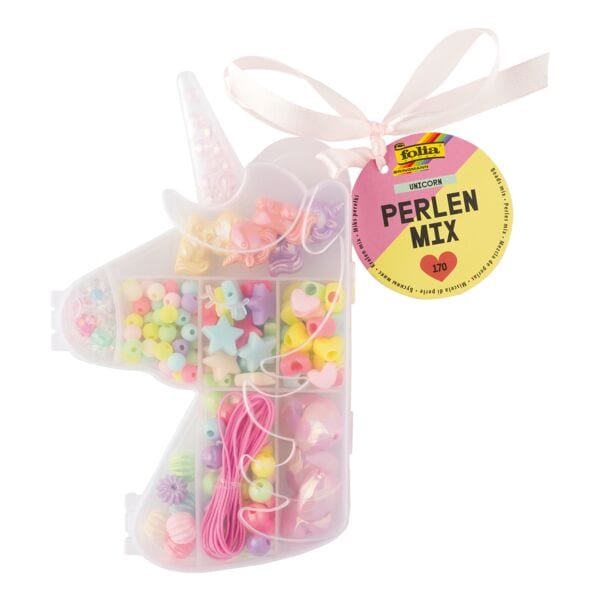 170-delige kralenmix »Einhorn«