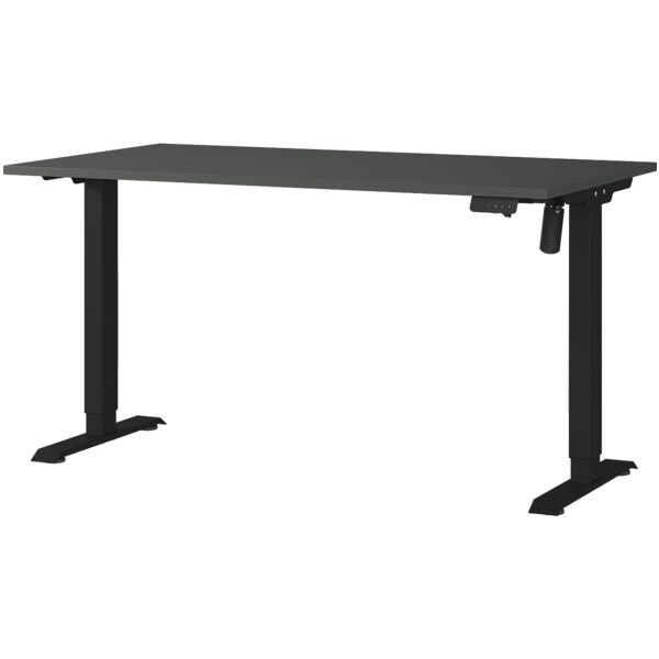 In hoogte verstelbaar bureau (elektrisch) »Profiline II« 140 cm