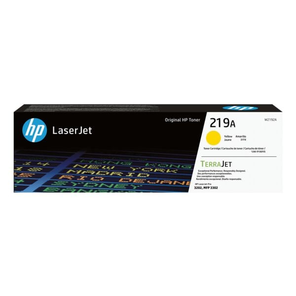 Originele tonercartridge »HP 219A« W2192A geel