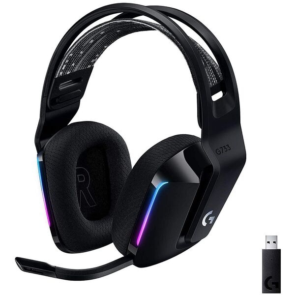 Draadloze gamingheadset »G733 LIGHTSPEED« zwart