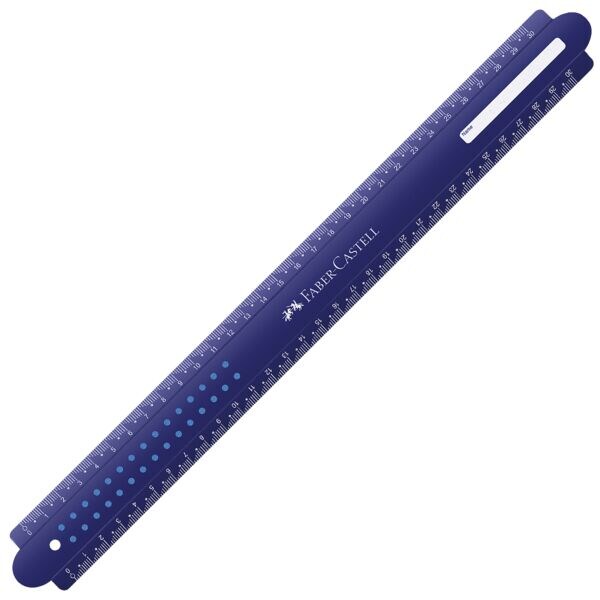 Liniaal »Dots« 30 cm blauw