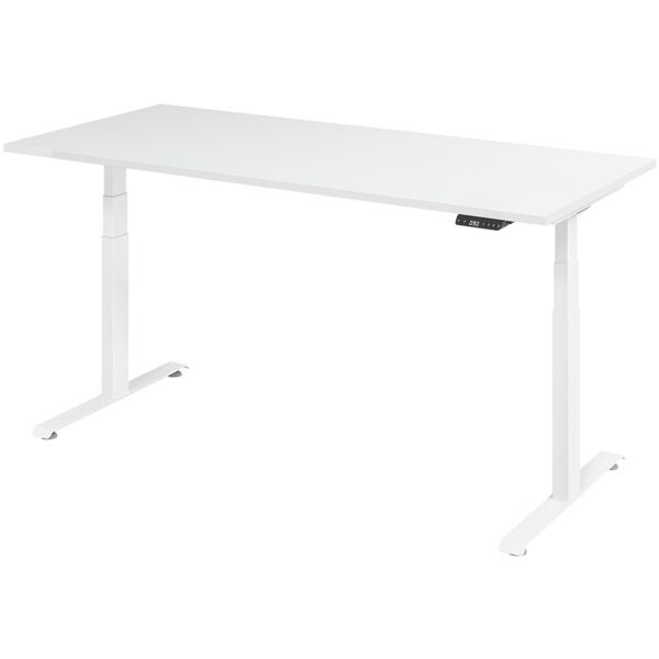 In hoogte verstelbaar bureau (elektrisch) »Base« 180 cm wit frame