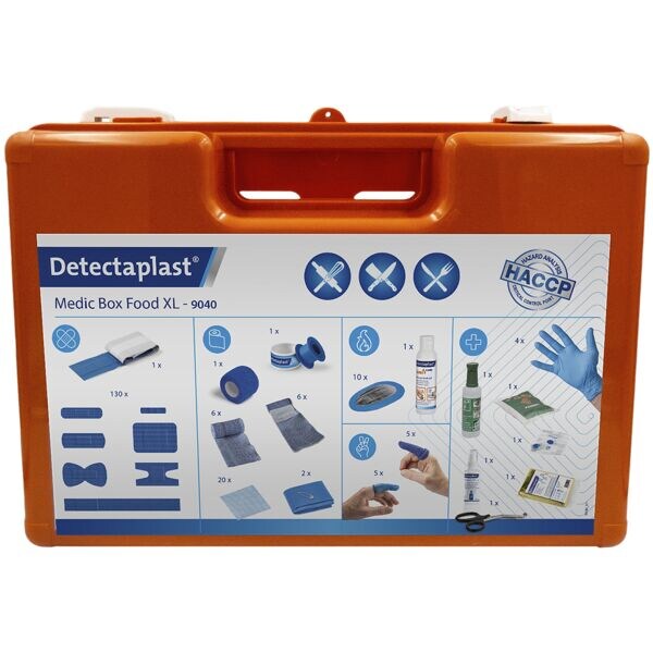 Detectaplast Ehbo-koffer »Medic Box Food Xl« 205-delig