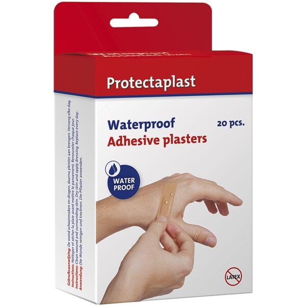 Pleisters »Waterproof« verschillende maten 20 stuks