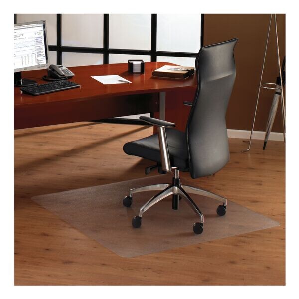 Bureaustoelmat 150x150 cm, rechthoek, voor alle soorten vloeren