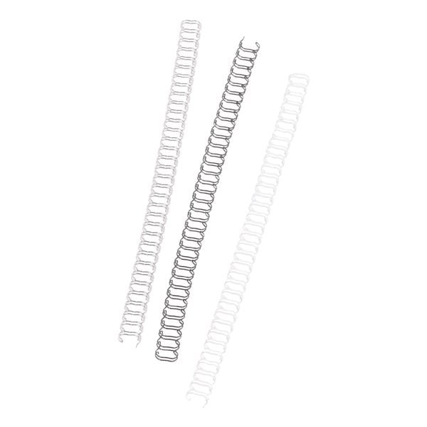 Metaaldraad inbindruggen - 34 ringen/10 mm
