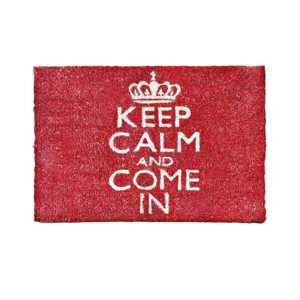Deurmat »KEEP CALM AND COME IN« 60 x 40 cm