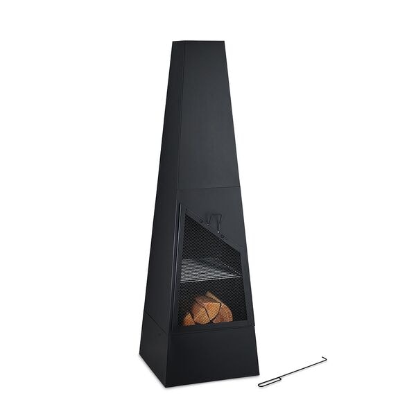 Tuinhaard met grillfunctie