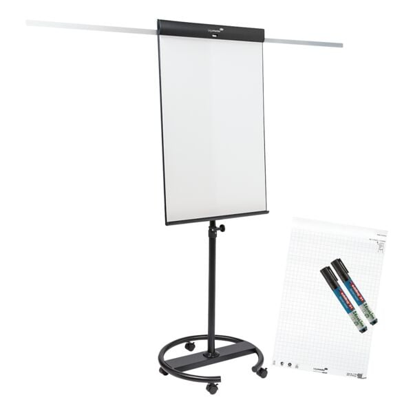 Flipchart »Sketch Pro« ronde voet 105 x 68 cm + GRATIS papierblok + 2 edding fli