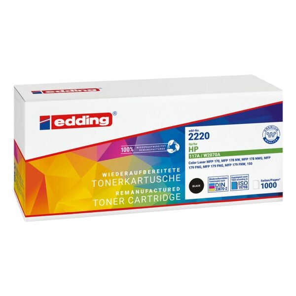Toner vervangt HP »117A« W2070A zwart
