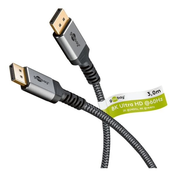 DisplayPort-kabel 8K - 3 m