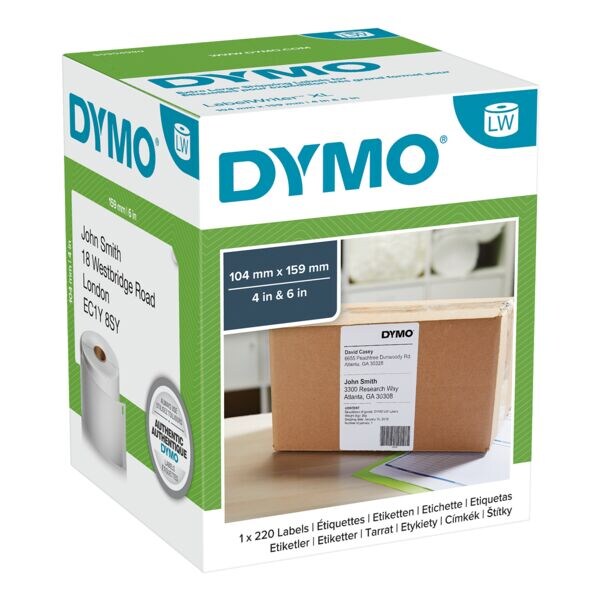 LabelWriter verzendetiketten »S0904980« voor LW4XL/LW5XL