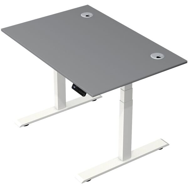 Zit-sta bureau »Move 2 Plus« 120 x 80 cm - frame wit